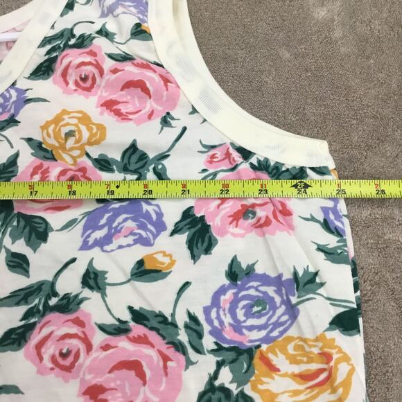 Vtg CATHERINE HALL II Floral Top 80's Dead Stock Sz 3XL - Picture 4 of 5